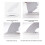 Inflatable Paddle Board Fin Single Center Fin Detachable Surfboard Tail Fin Quick Release Longboard Fin 7