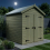 7 x 5 Apex Shed Tanalised (Double Door, No Windows) 3
