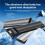 M.2 SSD Enclosure NVMe Protocol M.2 to USB3.2 Gen2 Type-C 10Gbps SSD Case M.2 Solid State Mobile Hard Disk Box Gray 7