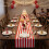 18 Pieces Striped Table Runner Wedding Polyester Table Decor Red White Striped Design Tablecloth Decor 12 X 108 Inch 10