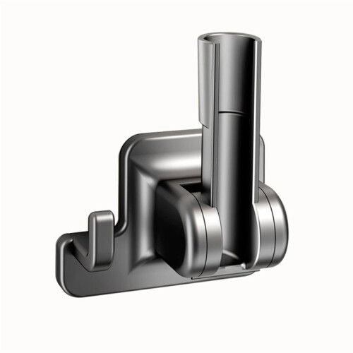 Drill-Free Large Rotating Shower  Holder, Wide-Angle Adjustable Bracket,ABS 2