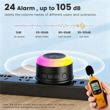 Tuya Wifi Siren for Home Security Sound and Light Alarm Sensor APP for Vibration CO VOC PIR UK Plug