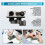 For IPhone17 Air Small Front Face ID Facing Sensor Camera Flex Cable Replacement Parts Repair Accessories, Front Camera 5
