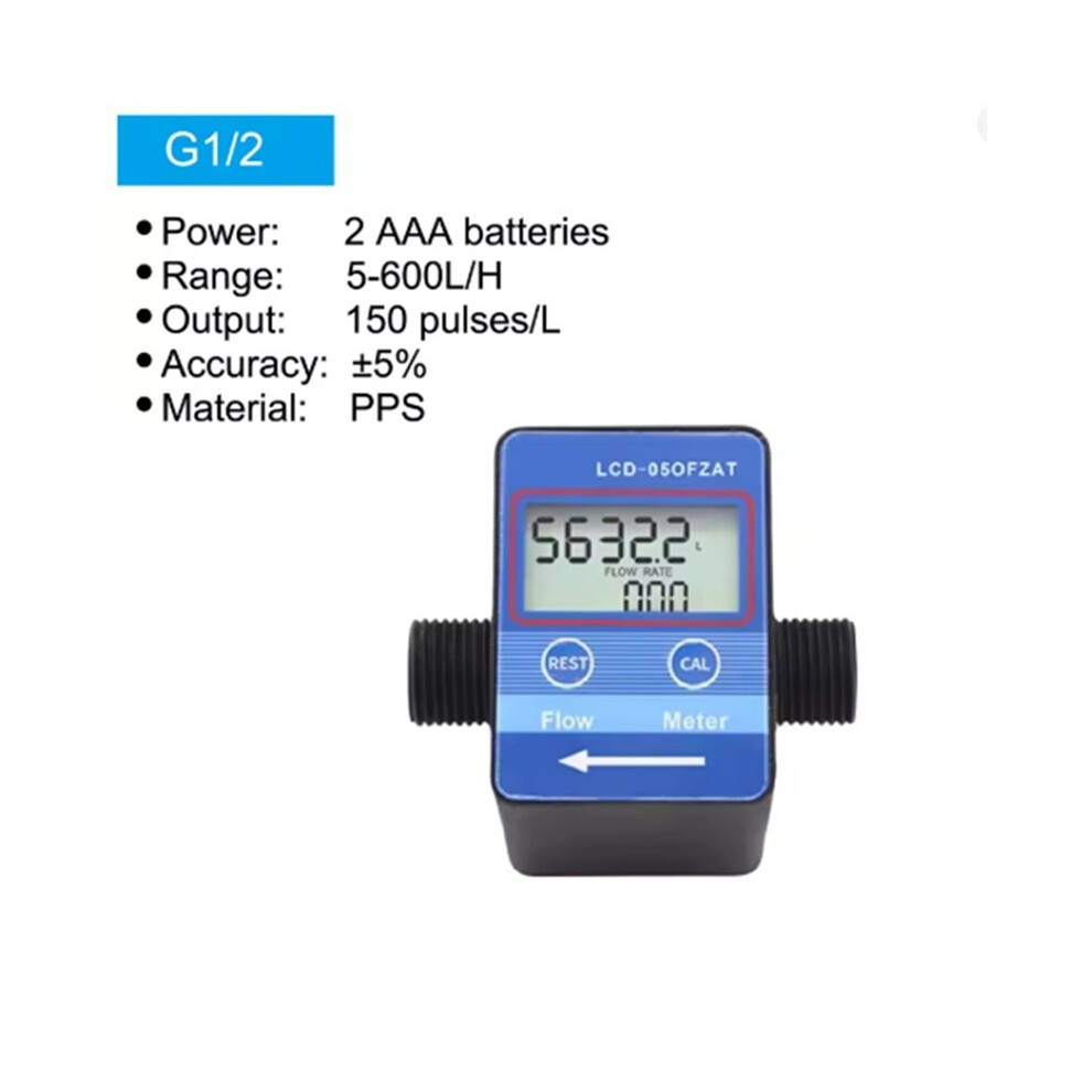 LCD Gear Digital Current Meter High Accuracy Digital Liquid Sensor Oil ...