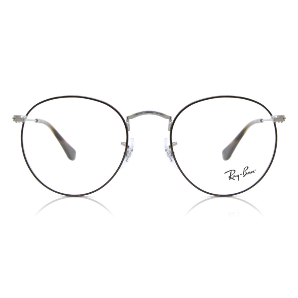 Ray Ban (47) Ray-Ban Rx3447v Round Metal 3174 Unisex New Eyeglasses
