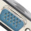 VGA Virtual Display Adapter Male Dummy Plug EDID Headless  Emulator Lock Plate VGA Adapter 2