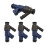 4Pcs Fuel Injectors 0280155791 for  Beetle   2.0L I4 1