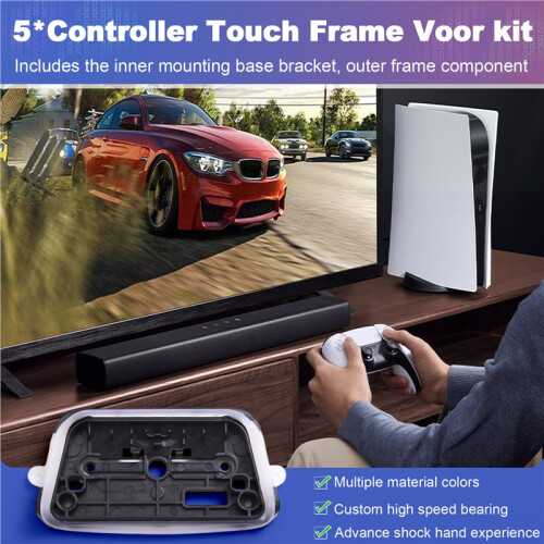 5PC Controller Touch Frame Voor Touch Board Cover for PS5 010/020 Controller Repair Replacement 1