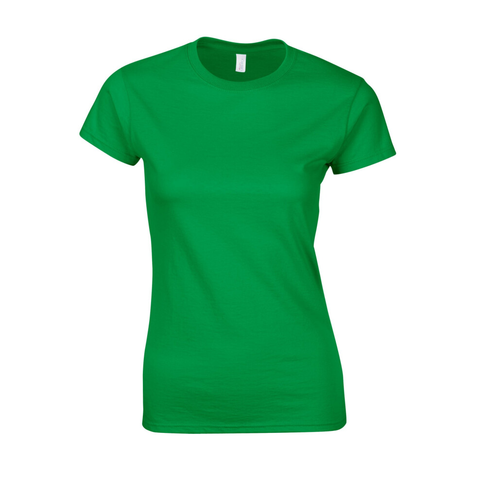Gildan (Xxl, Irish Green) Womens/Ladies Softstyle Ringspun Cotton T-Shirt