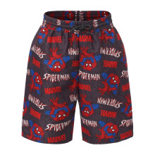 (11-12 Years, Multicoloured) Spider-Man Childrens/Kids All-Over Print Swim Shorts