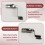 For  17Pro Small Front Face ID Facing Sensor Camera Flex Cable Replacement Parts Repair Accessories, Front Camera 3