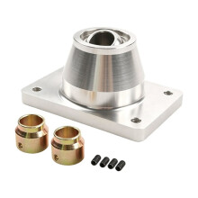 Turret Type Billet Short Throw Quick Shifter Box Base for 206 306 D Turbo HDI Xsar Silver