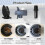 Rainwater Collector for Downpipe 70-110 mm, Efficient Rainwater Utilization for Roofs  to 80 M² 2