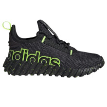 (10 UK Child, Black/Lemon) Adidas Childrens/Kids Kaptir 2.0 Logo Trainers