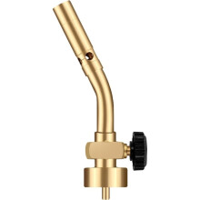 Propane Torch , Manual Solid Brass Brazing Torch Fue, Blow Torch for Soldering, Brazing, Welding (Only Torch), 1PC