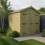 8 x 4 Apex Shed Tanalised (Double Door, No Windows) 1