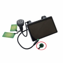 Painel LCD Versão V5.0 com NFC para Bicicleta Elétrica para OUXI V8 - Versão Atualizada - 50 /H - Peças de Reposição