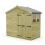 8 x 4 Apex Shed Tanalised (Double Door, With Windows) 2