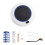 Solar Pool Ionizer Floating Lights Copper Silver Ion Swimming Pool Purifier/Filter RGB Color Changing Light 1