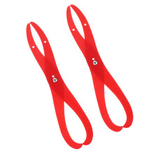 2St Rood Keramiek Meetgereedschap Plastic Caliper Voor Sculpturen