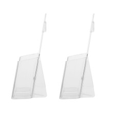 2St Transparante Acryl Documenten Racks, Office Storage En Display