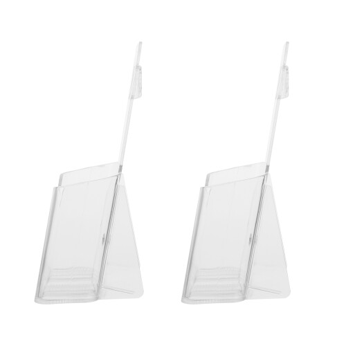 2St Transparante Acryl Documenten Racks, Office Storage En Display