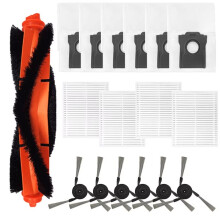 Robot Accessories Compatible for F21 / F21 Replacement Part Main Side Brush Filter Dust Bag Parts