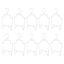 10St PP Huisdierkleding Hangers Wit Duurzaam En