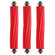3 Pack Rubber Main Brush Replacement for Q Revo Series,S7 Series,QV 35A/35S,Qrevo S/MaxV/Pro/,Q7 Series
