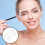 2St Handheld Salon Make-Up Paletten Van Transparant Acryl 11