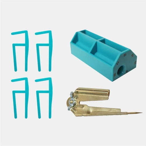 Woodworking Marking Tool Set, 16-20mm Multi Margin Parallel Scriber with Wardrobe Closing Board Clip 2