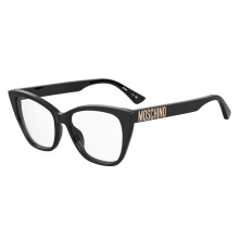 Moschino MOS642 52/15/140 mustat asetaattikehykset NAISILLE MOS642