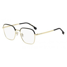 Óculos de Grau Hugo Boss BOSS 1742/F 53/19/145 Metal preto fosco dourado armações MASCULINO BOSS 1742/F