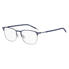 Óculos de Grau Hugo HG 1235 53/18/145 Azul prata Armações de metal MASCULINO HG 1235