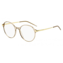 Lunettes de Vue Hugo Boss BOSS 1664 51/18/140 Beige gold Acetate frames WOMAN BOSS 1664