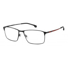 Óculos de Grau Carrera CARRERA 8896 56/16/140 Metal preto fosco vermelho Armações MASCULINO CARRERA 8896
