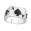 1St Stijlvolle Ring Titanium Sieraad Mann 10