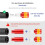 Electric Scooter Warning Light, Handle Light, LED High Brightness Turn Light, Suitable for  Max G30/G30D/G30E 6