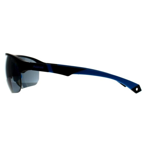 Polaroid Sunglasses - POLAROID - PLD 7059/S - Matte Black Blue - Polarized gray lenses - Lens width 70 mm 2