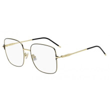 Óculos de Grau Hugo Boss BOSS 1866 54/18/140 Metal preto fosco dourado Armações FEMININO BOSS 1866