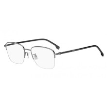 Óculos de Grau Hugo Boss BOSS 1800/F 53/18/145 Metal cinza rutenio escuro armações MASCULINO BOSS 1800/F