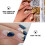 3Boxes Nail Art Sticker Set Met Glanzende Sequins 5