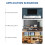 1St Paars Boekhouder Acryl, Elegant En Functioneel Voor 6