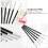 10St Silicone Beeldhouwpennen Handvat Clay Carving DIY 5