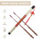 2St Dulcimer Bamboe Ebony Head Voor Muzikale 5