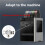 High Temp Resistant Hotend Mounting Kit for  H2D Right Side Zirconia Upgrade Heating Assembly 6