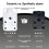 High Temp Resistant Hotend Mounting Kit for  H2D Right Side Zirconia Upgrade Heating Assembly 7