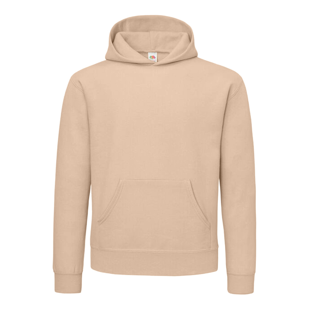 Fruit Of The Loom (L, Desert Sand) Mens Supercotton Cotton Hoodie