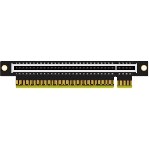 PCIe 5.0 X16 Riser Right Angle Adapter Card, Low-Profile for 1U Server Installation
