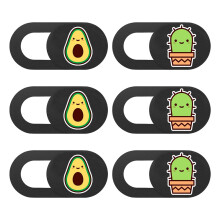 6St Webcam Cover Slide Voor Laptop En Tablet ABS Kleurmix